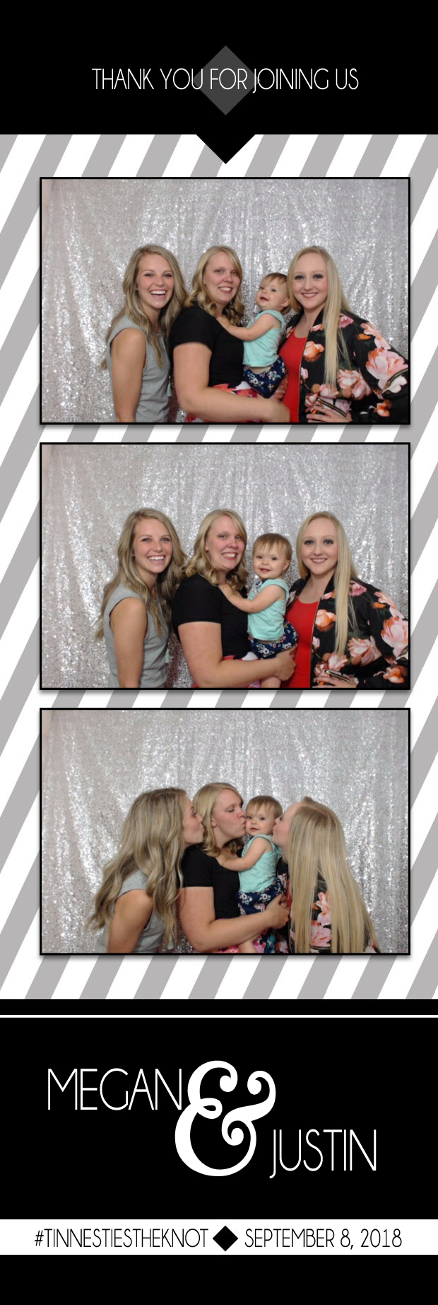 Megan and Justin's Wedding | View more photos from the event at gallery.photoboothbillings.com/u/PhotoBoothBillings/Megan-and-Justins-Wedding